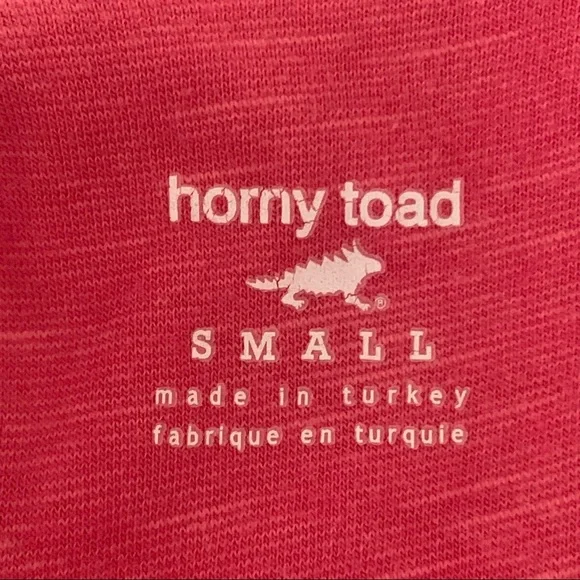 HORNY TOAD Seahorse Racerback Casual Knit Dress Bright Pink Fuchsia Sporty - Picture 2 of 14